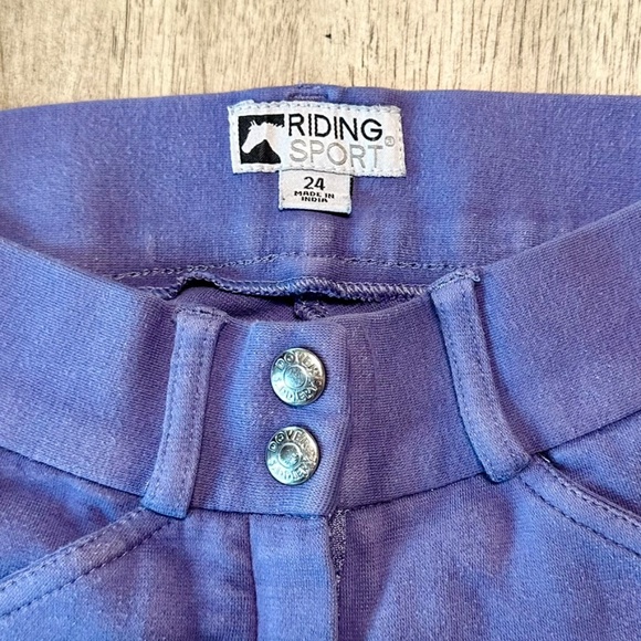 Dover Saddlery Riding Sport Equestrian Knee Patch Riding Breeches - Picture 4 of 10